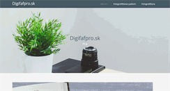 Desktop Screenshot of digifafpro.sk